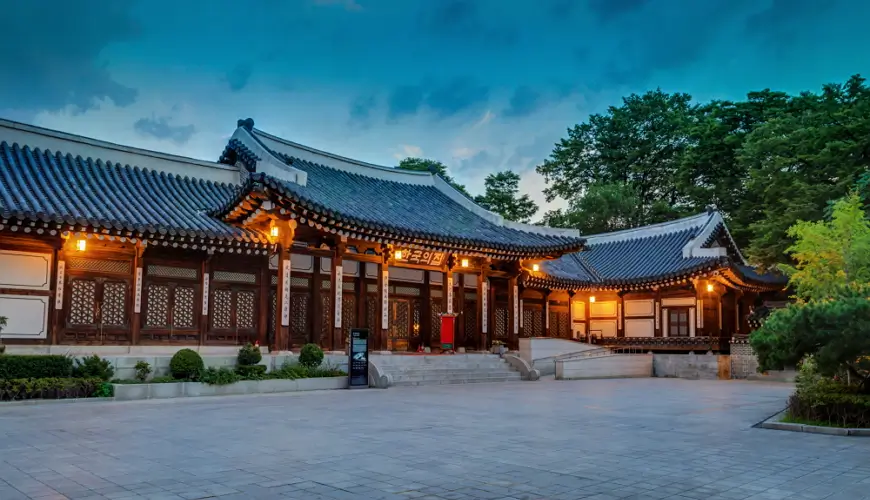 한국의집 전경 야경 한국의집 전경 야경